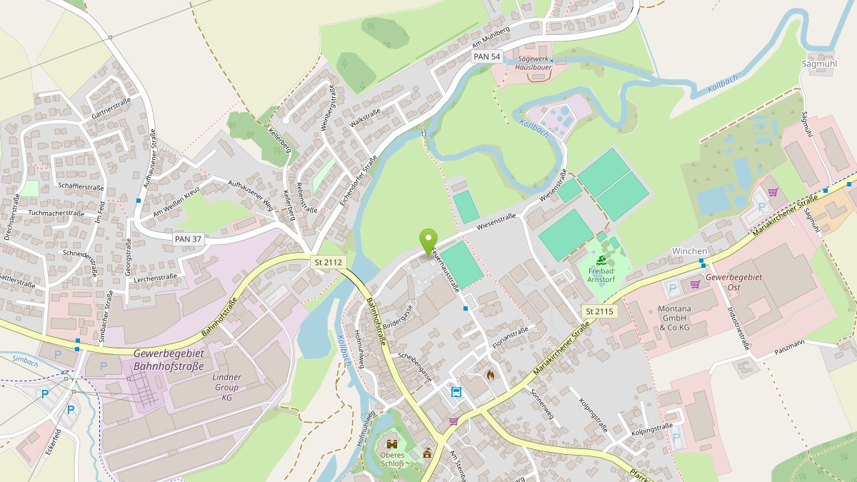 Karte: Feuerhausstr. 12, 94424 Arnstorf